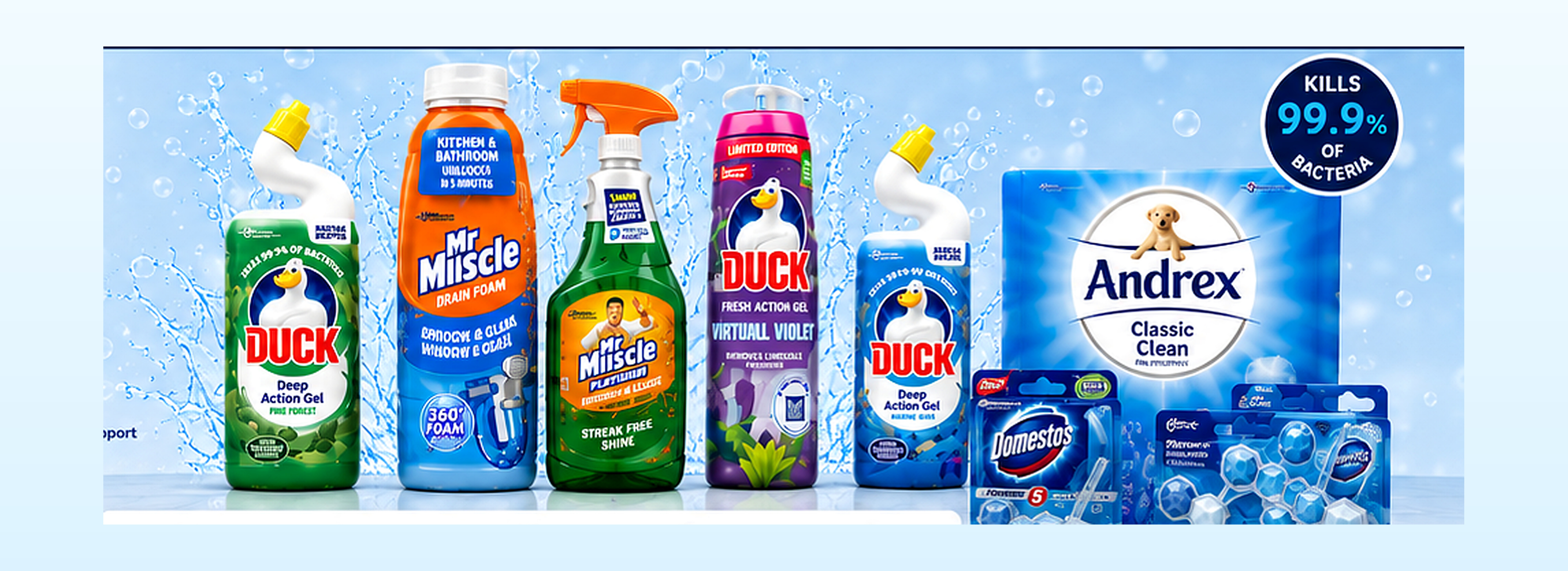 Wholesale cleaning products